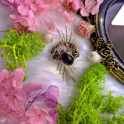 "ENCHANTED BOUGH"AMETHYST RING