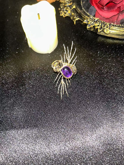 "ENCHANTED BOUGH"AMETHYST RING